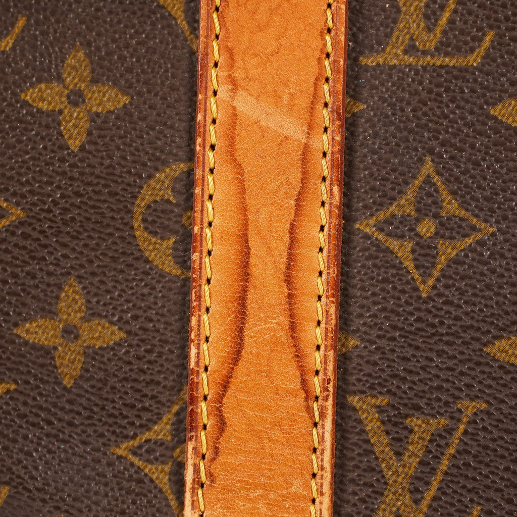 LOUIS VUITTON Keepall 50 Monogram Boston Bag Brown vintage M41426 03T125800006