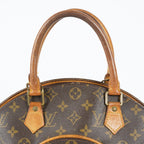 Louis Vuitton Ellipse MM M51126 Monogram Canvas Brown Used Handbag 09M363285708