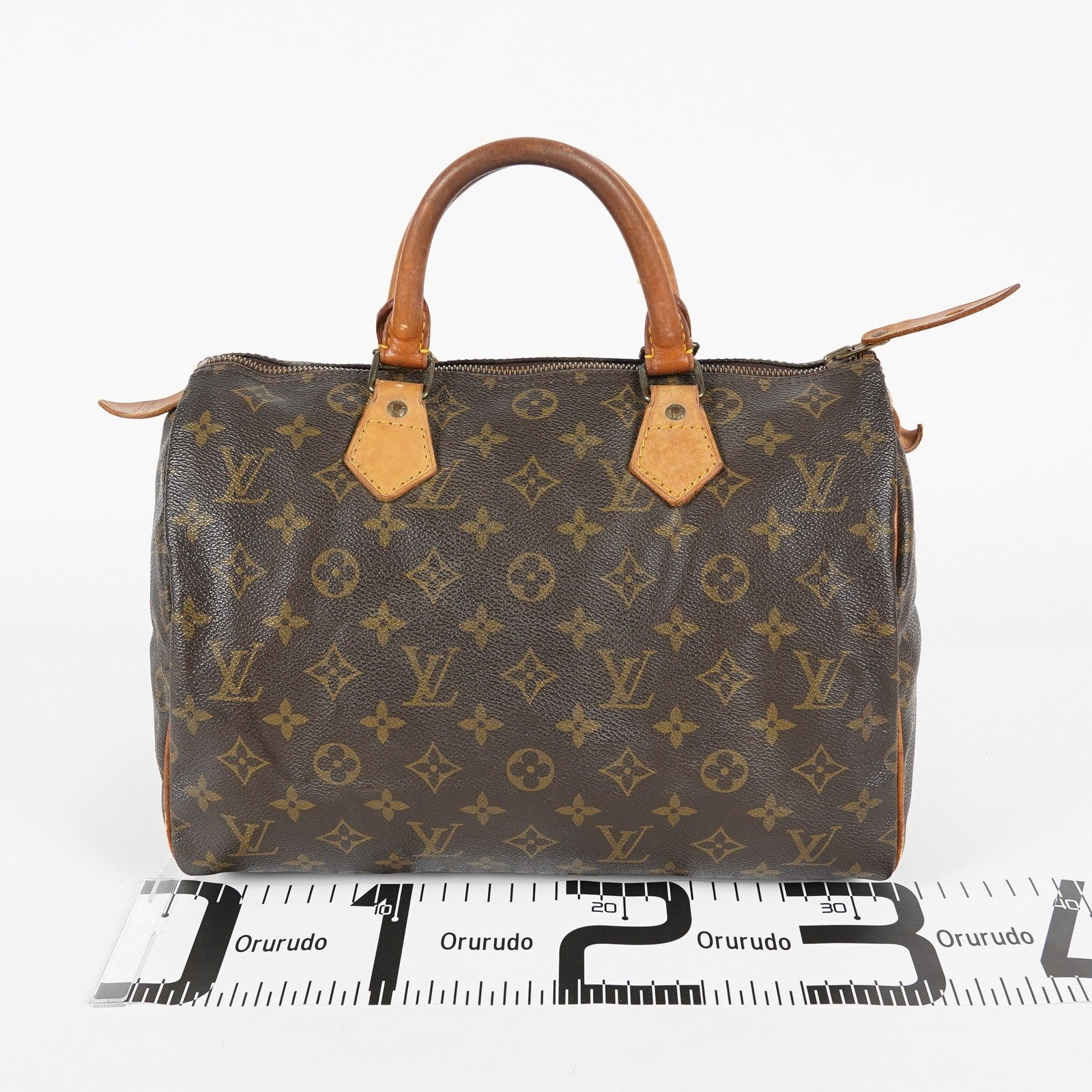 Louis Vuitton Speedy 30 Monogram Canvas Brown Handbag M41526 Used 07A305205231