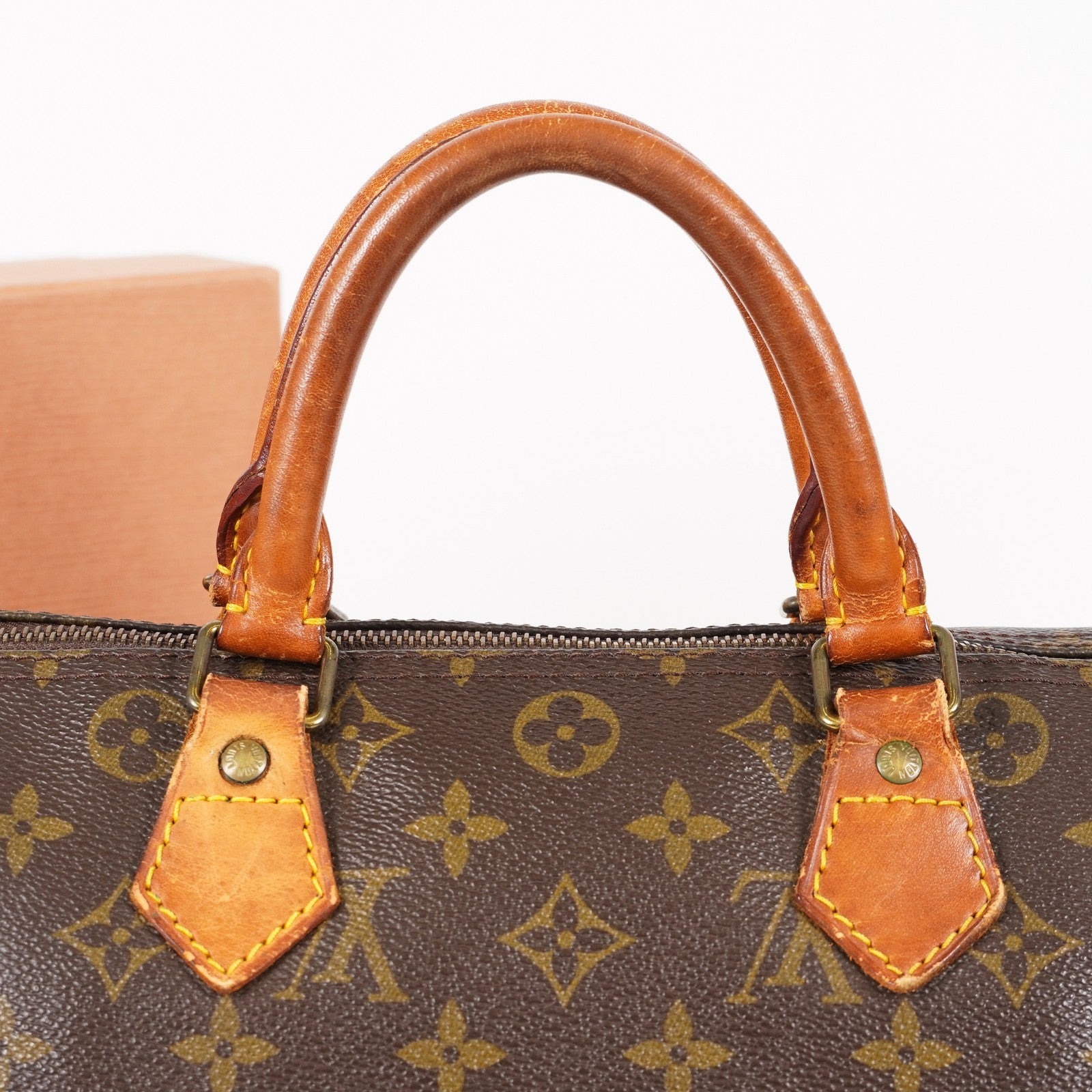 Authentic Louis Vuitton Monogram Speedy 30 Handbag vintage M41526 06E395720002