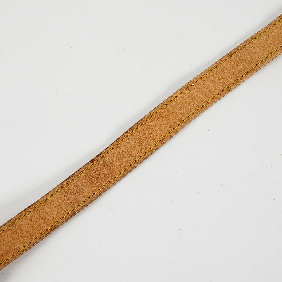 Louis Vuitton Keepall Shoulder Strap Beige Vachetta Leather Gold 09E161155002