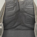 HERMES Fourre Tout GM Tote Bag Gray Canvas Handbag Unisex 08E34825010