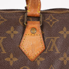 Authentic Louis Vuitton Monogram Speedy 25 Handbag vintage M41528 06E055060021