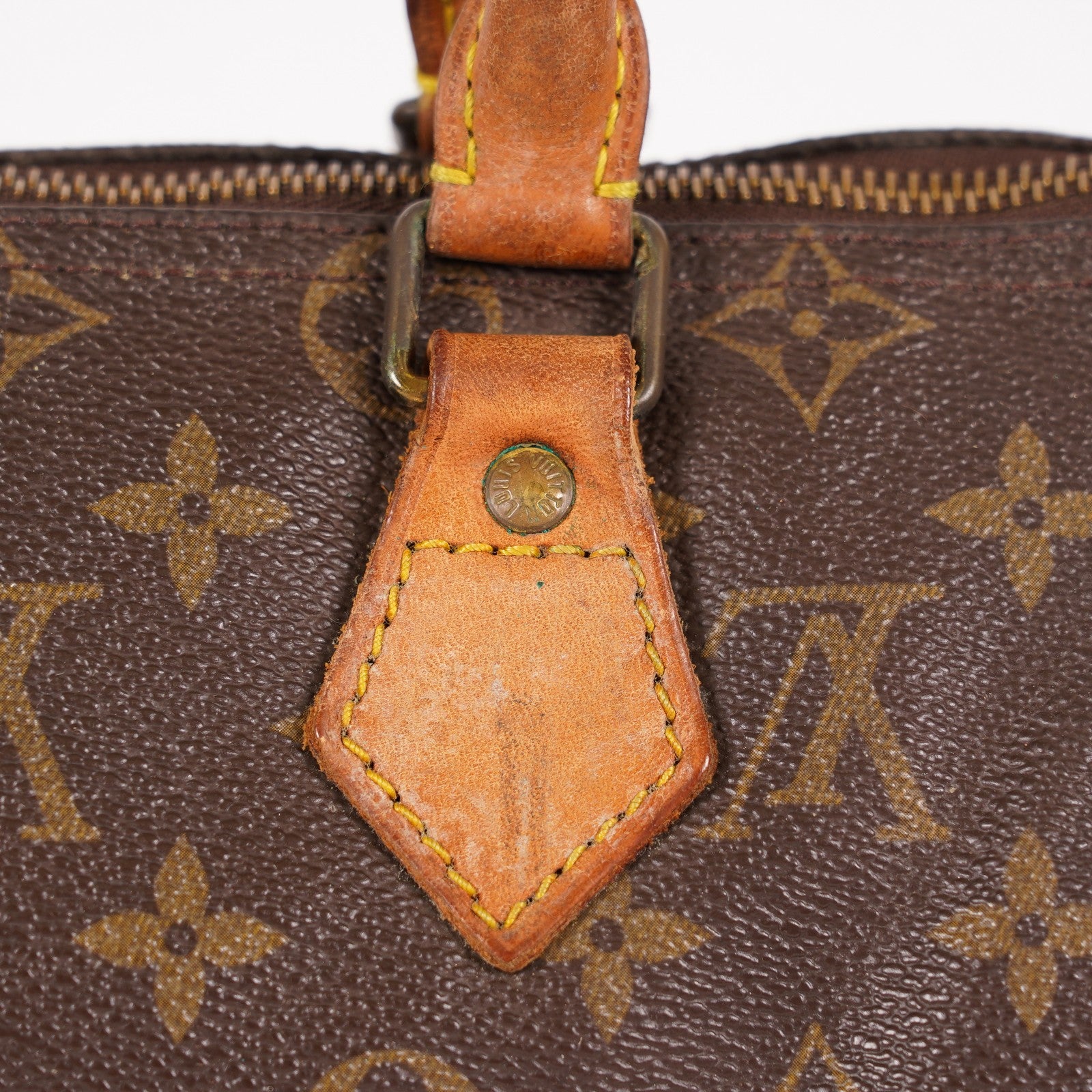 Authentic Louis Vuitton Monogram Speedy 25 Handbag vintage M41528 06E055060021