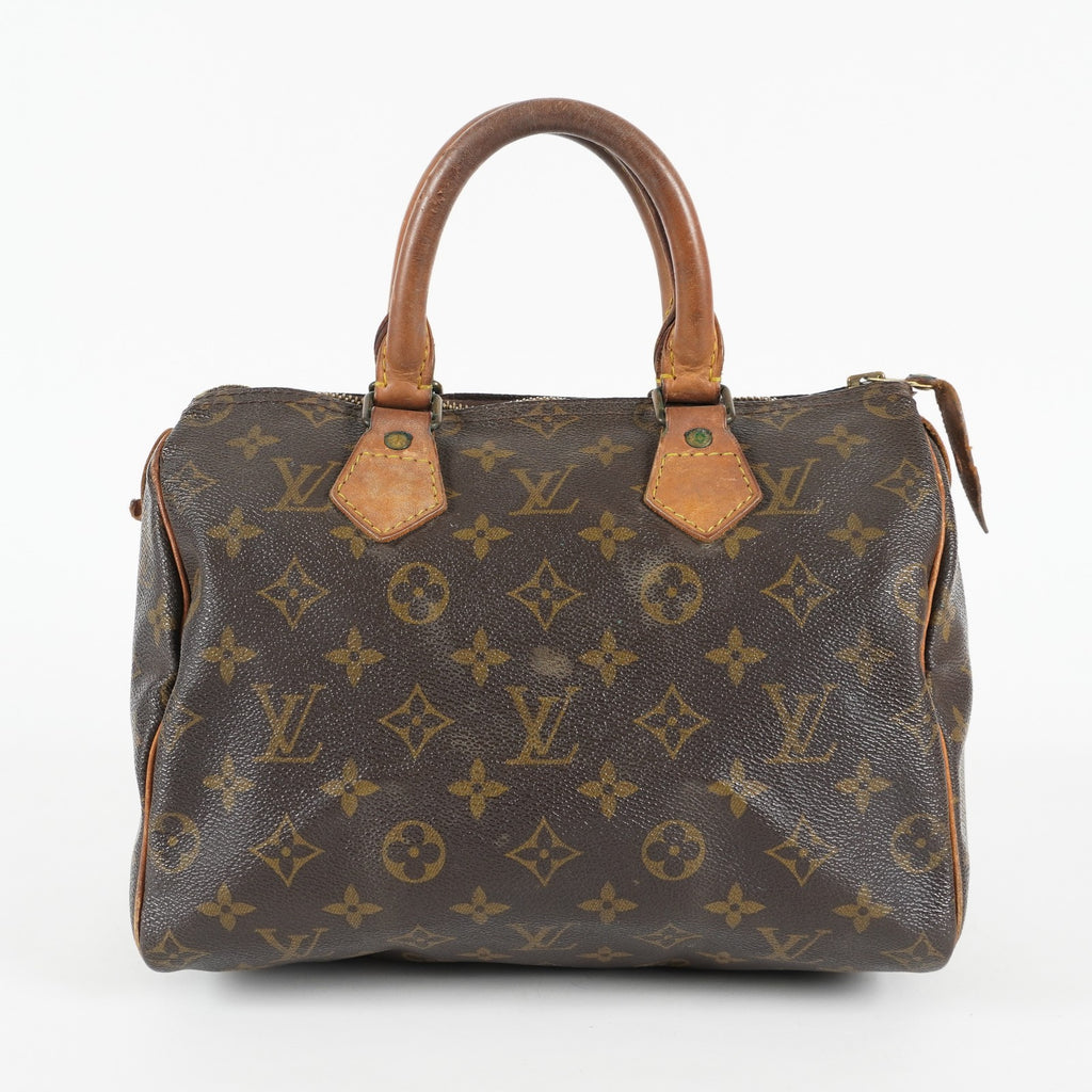 Authentic Louis Vuitton Monogram Speedy 25 M41528 Handbag vintage 03E085720025
