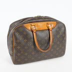Louis Vuitton Deauville M47270 Monogram Canvas Brown Used Handbag 09M452945808