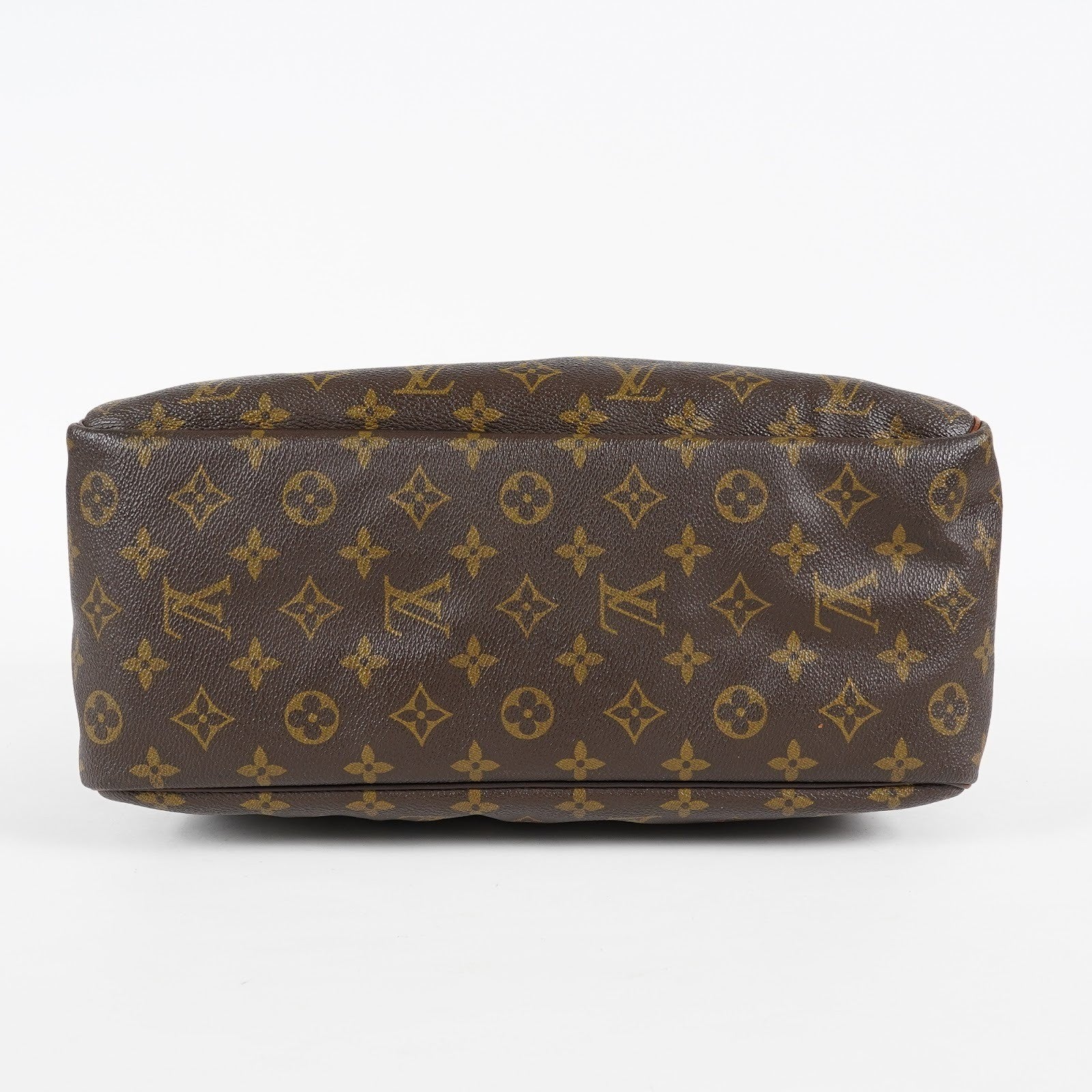 Louis Vuitton Deauville M47270 Monogram Canvas Brown Handbag Used 07E222640027