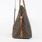 Louis Vuitton Neverfull GM M40157 Monogram Brown Canvas Tote Bag 08E274180010