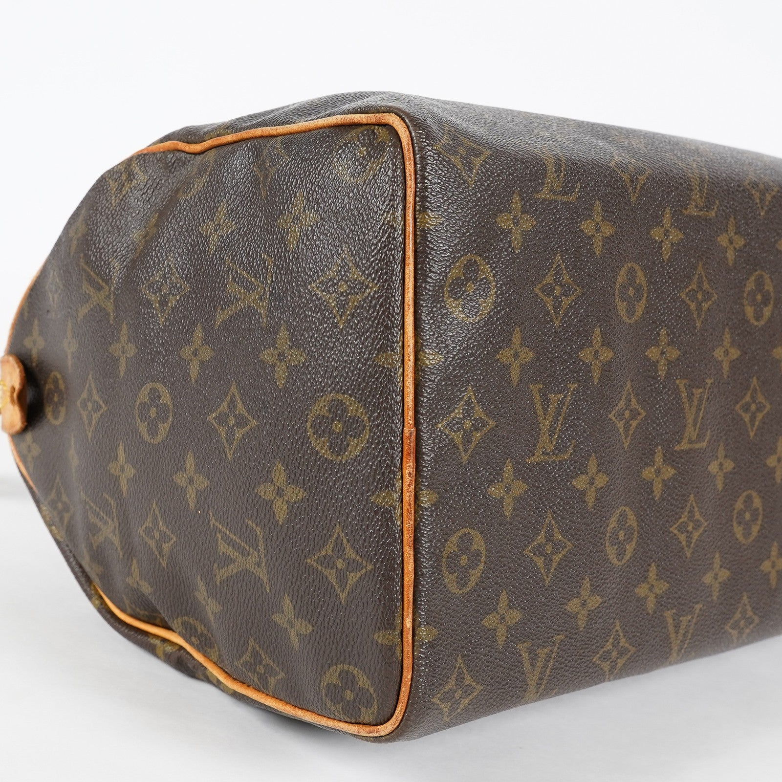 Louis Vuitton Speedy 35 M41524 Monogram Canvas Brown Used Handbag 08A365033603