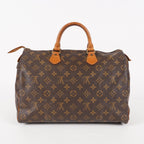 Authentic Louis Vuitton Monogram Speedy 35 Handbag vintage M41524 05E326050016