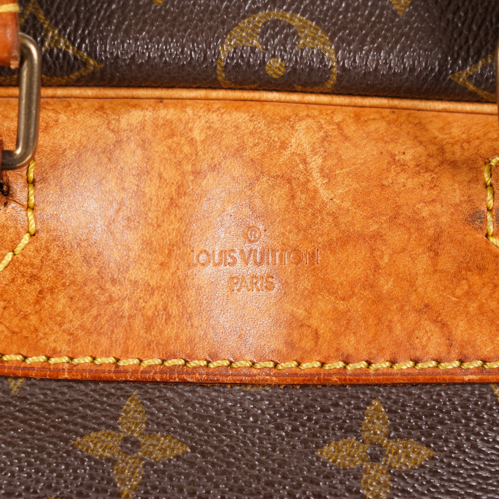LOUIS VUITTON Deauville Handbag M47270 Monogram canvas Brown 06E092860019