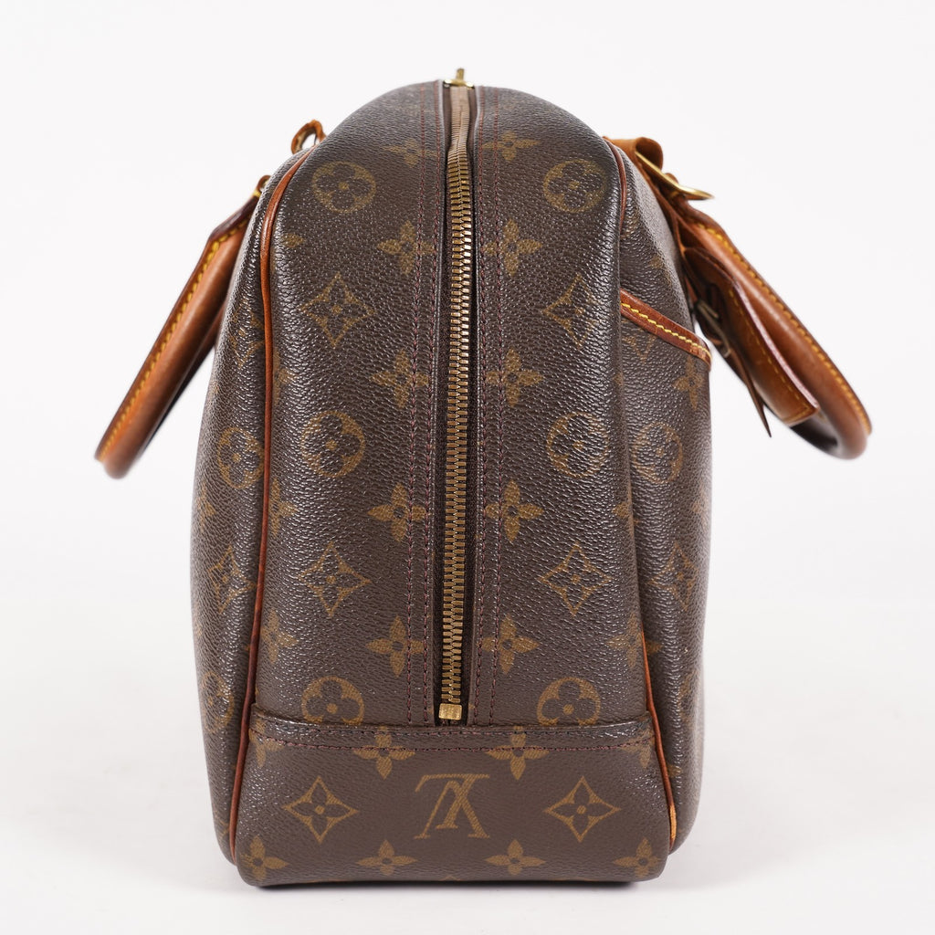 LOUIS VUITTON Deauville Handbag M47270 Monogram canvas Brown 06E062750021
