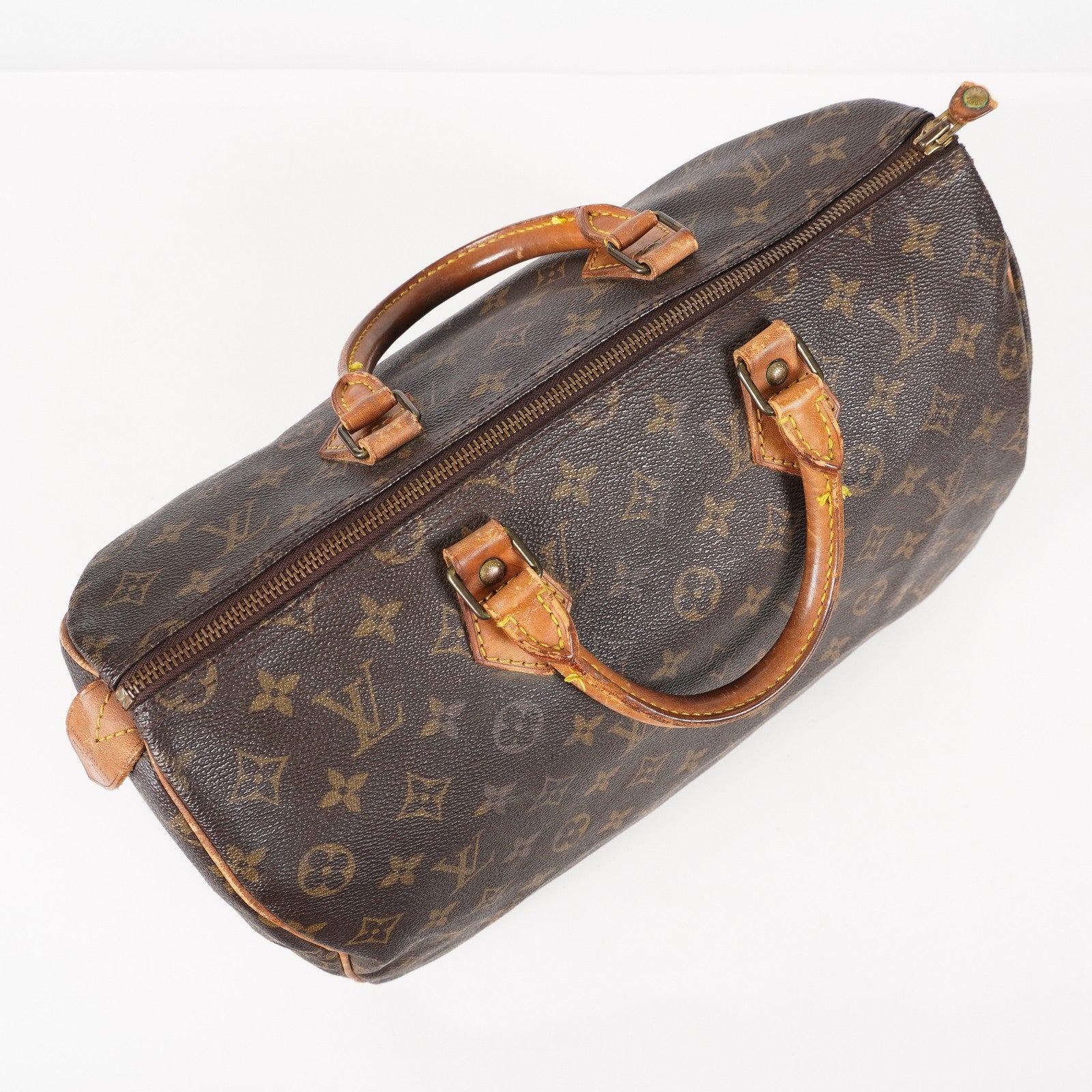 Authentic Louis Vuitton Monogram Speedy 35 Hand bag M41524 vintage 06E074070013