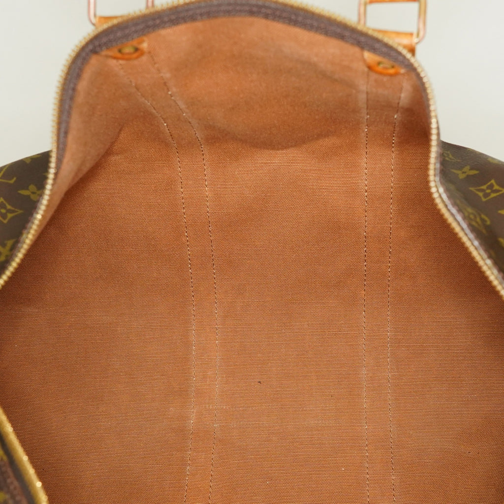LOUIS VUITTON Keepall 50 Monogram Boston Bag Brown vintage M41426 06E173740010