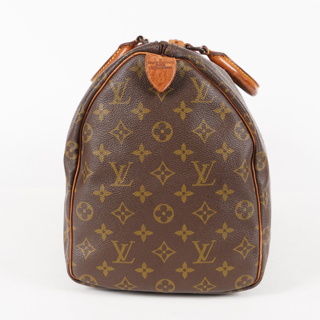 Authentic Louis Vuitton Monogram Speedy 40 Hand M41522 Boston Bag 06E044070015