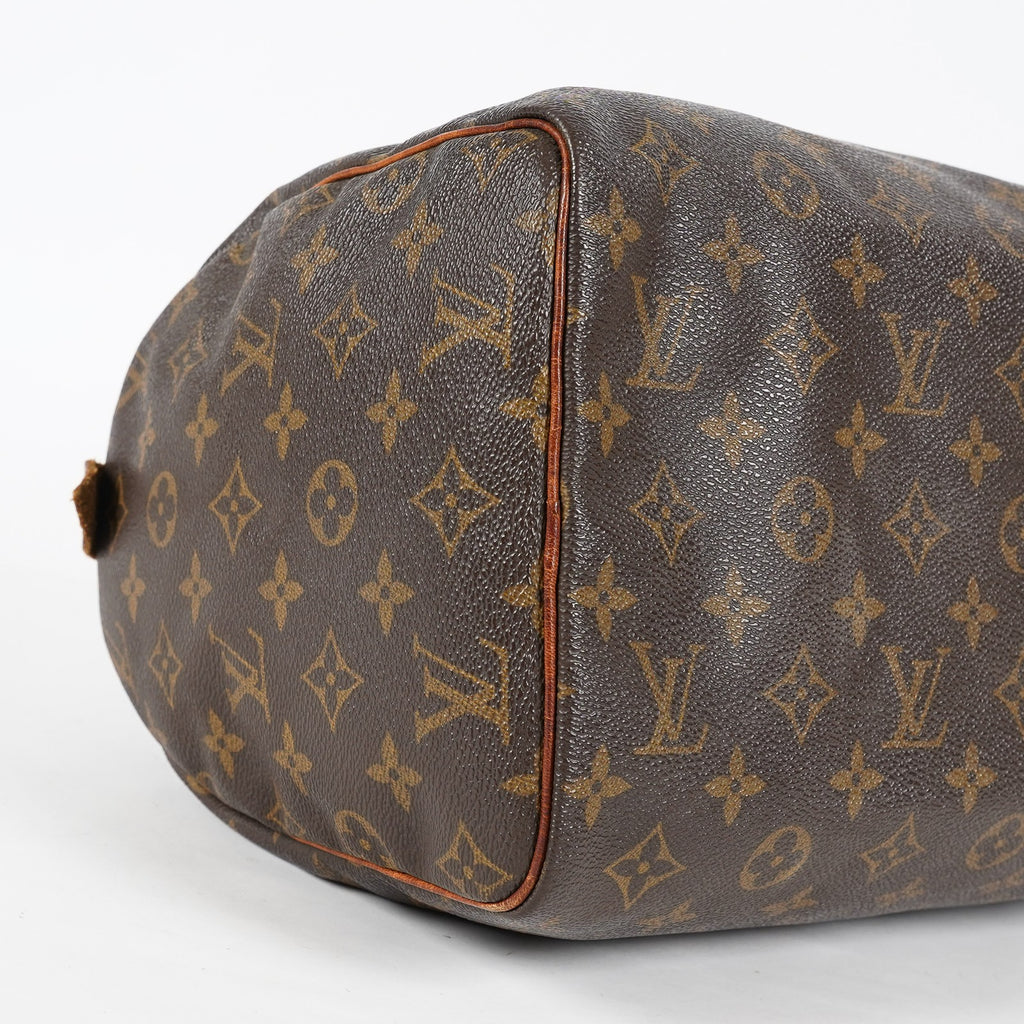 Louis Vuitton Speedy 30 M41526 Monogram Canvas Brown Used Handbag 08A045090803