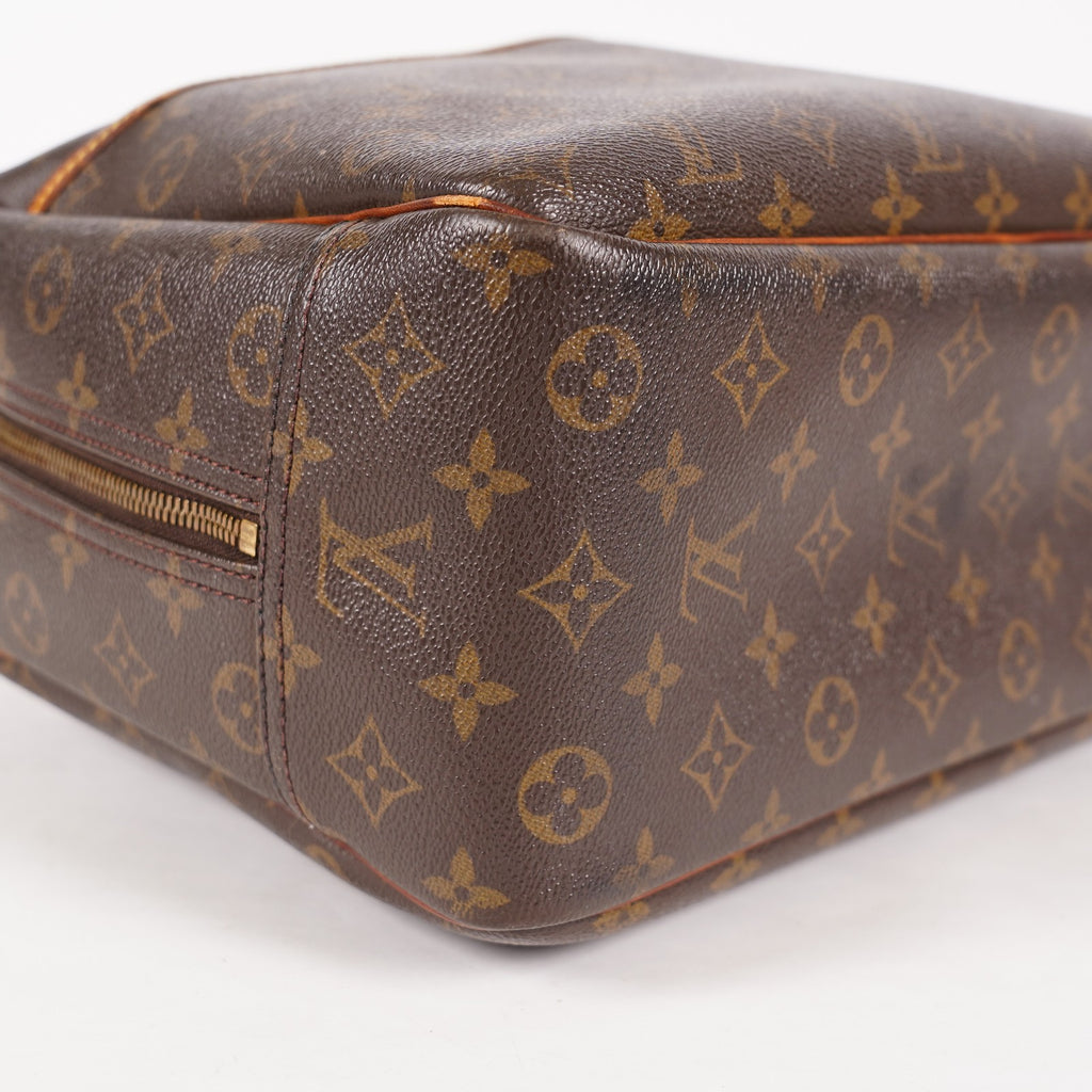 LOUIS VUITTON Deauville Handbag M47270 Monogram canvas Brown 06E062750021
