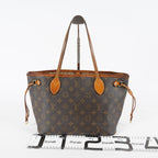 Louis Vuitton Neverfull PM Monogram Canvas Tote Shoulder Bag M40155 08E385170010