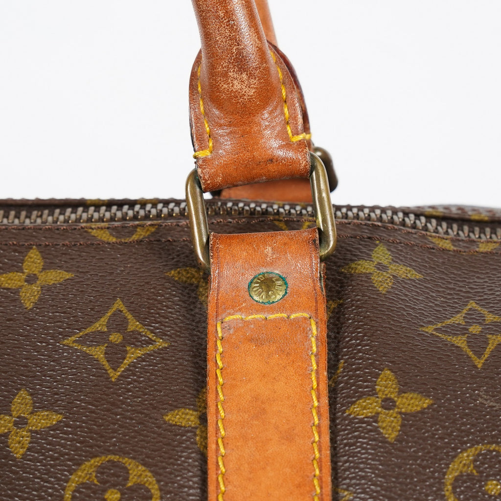 Louis Vuitton Keepall 60 M41422 Monogram Brown Duffel Bag Vintage 08E033410002