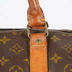 Louis Vuitton Keepall 60 M41422 Monogram Brown Duffel Bag Vintage 08E033410002