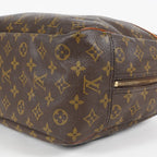 Louis Vuitton Deauville M47270 Monogram Canvas Brown Handbag Used 07E222640027