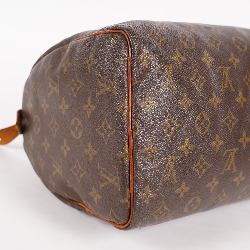 Authentic Louis Vuitton Monogram Speedy 30 Handbag vintage M41526 06E124290027