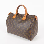 Authentic Louis Vuitton Monogram Speedy 30 Handbag vintage M41526 05E076050013