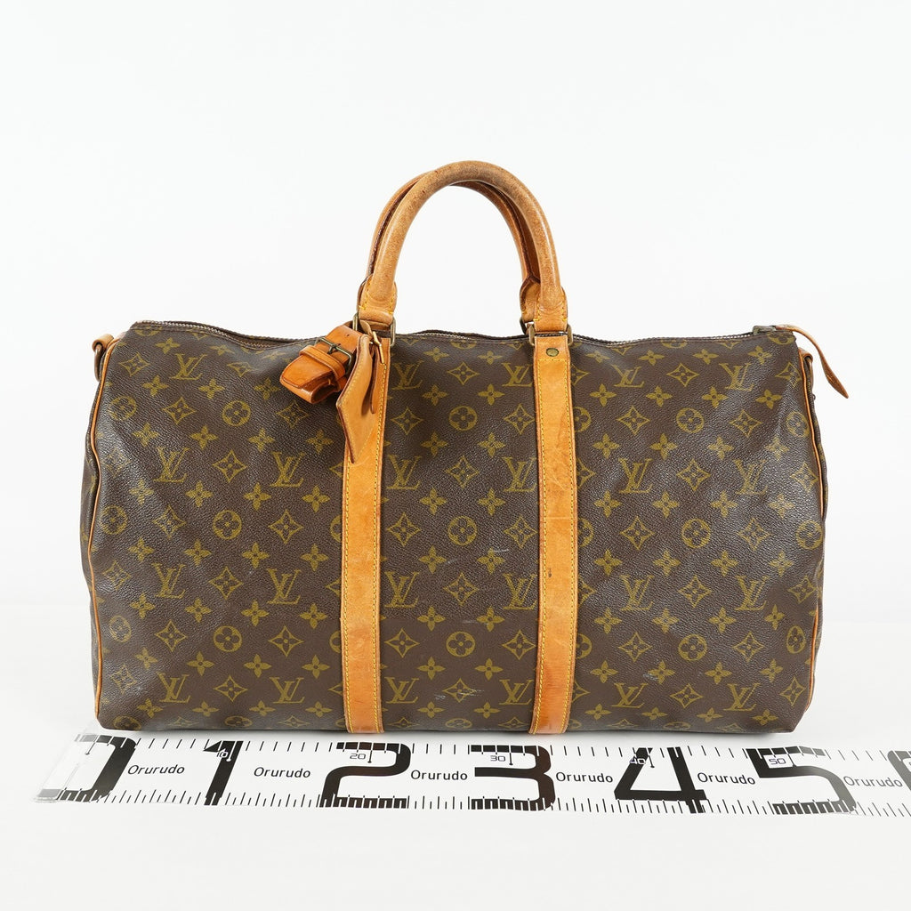 Louis Vuitton Keepall Bandouliere 50 M41416 Monogram Canvas Duffle 09A062974409