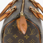 Louis Vuitton Speedy 25 Monogram Canvas Brown Handbag M41528 Used 07A047493208