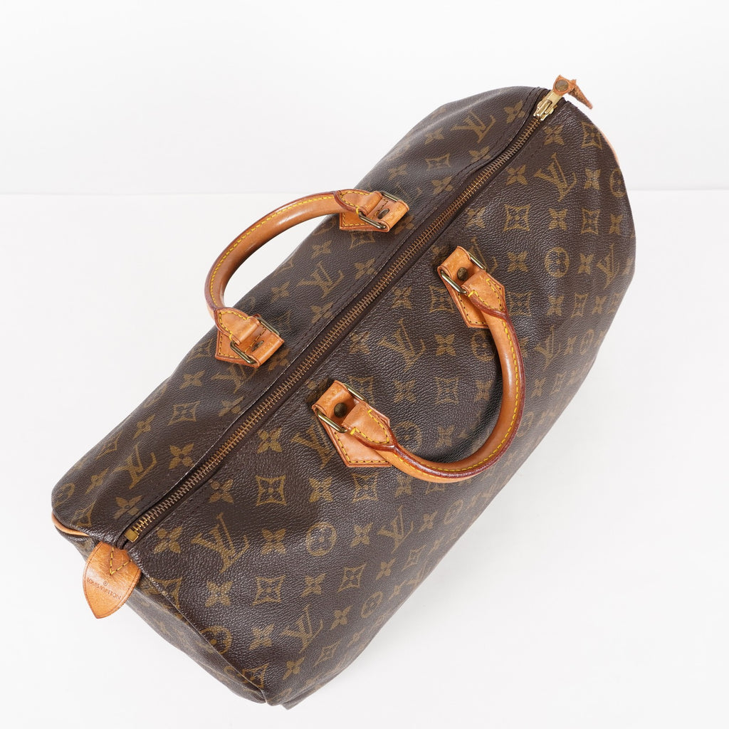 Authentic Louis Vuitton Monogram Speedy 40 Hand Bag vintage M41522 05E016050013
