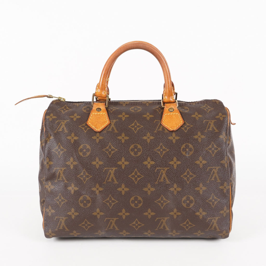 Authentic Louis Vuitton Monogram Speedy 30 Handbag vintage M41526 05E145830029