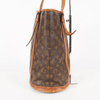 LOUIS VUITTON Monogram Bucket GM M42236 Shoulder Bag LV used 06E102173614