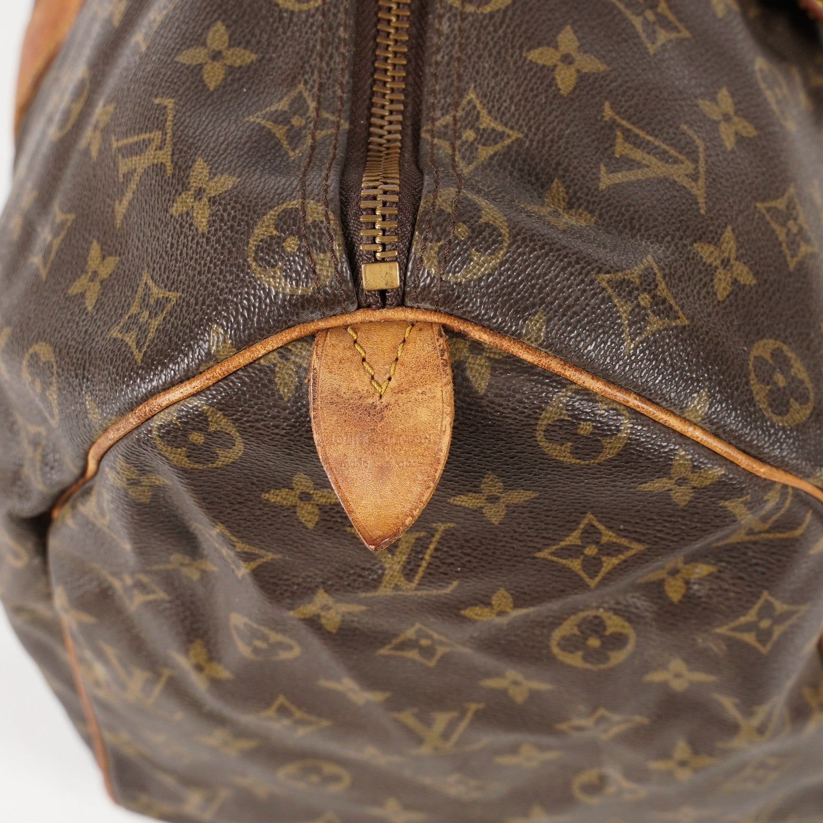 LOUIS VUITTON Keepall 50 Monogram Boston Bag Brown vintage M41426 01E143520022