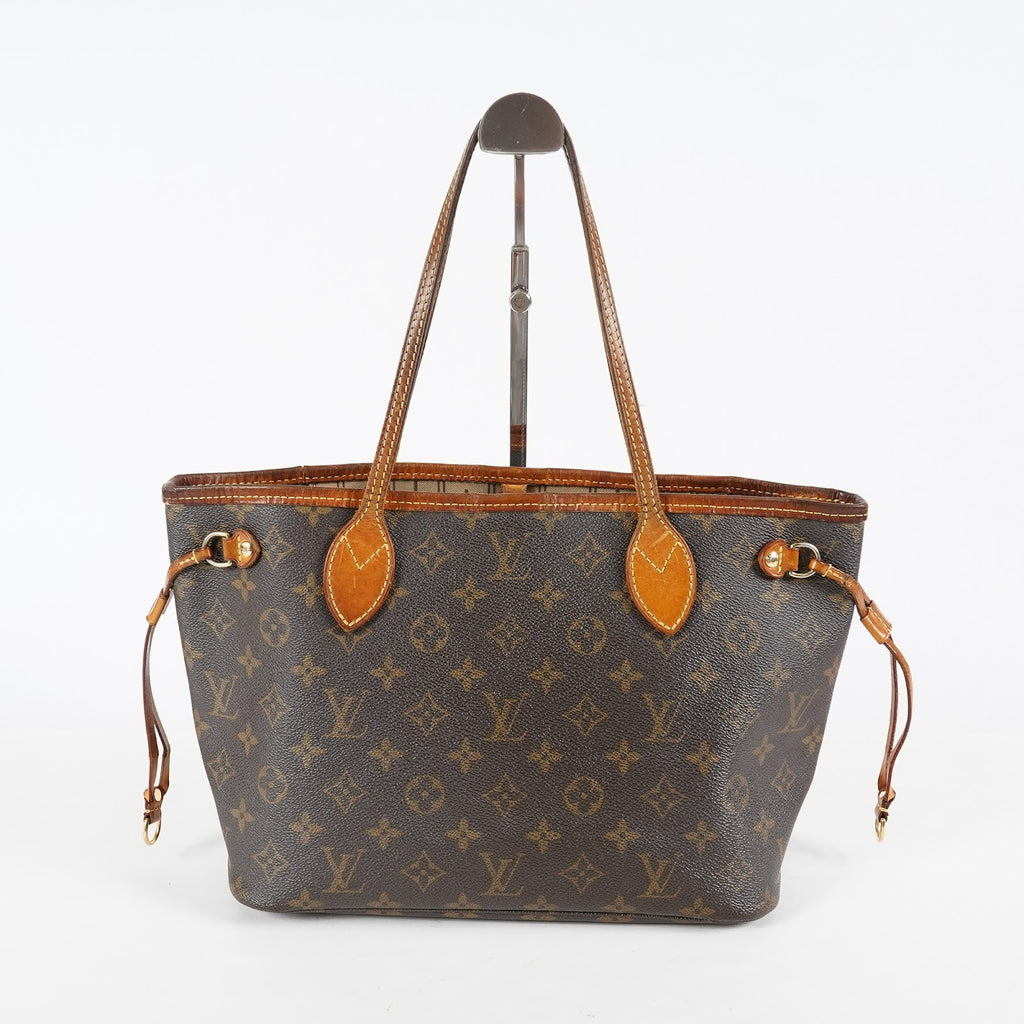 Louis Vuitton Neverfull PM Monogram Canvas Tote Shoulder Bag M40155 08E385170010