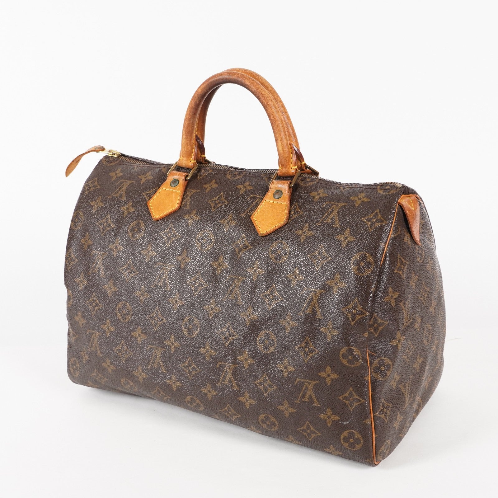 Authentic Louis Vuitton Monogram Speedy 35 M41524 Handbag 03A075948806