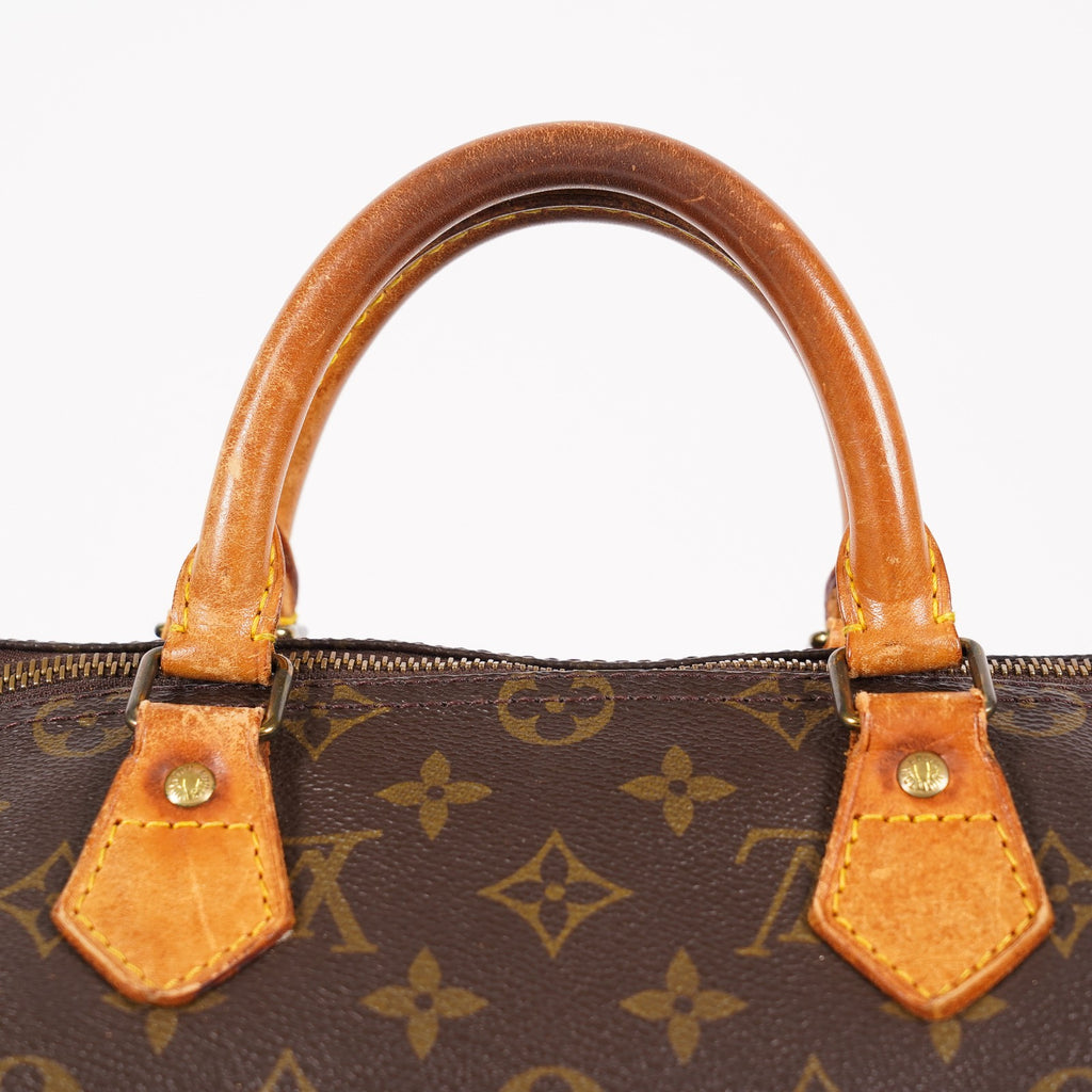 Authentic Louis Vuitton Monogram Speedy 35 Hand bag M41524 vintage 06E204180019