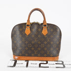 Louis Vuitton Alma PM M51130 Monogram Canvas Brown Handbag Vintage 08A333088803