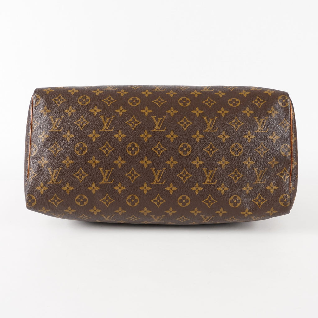 Authentic Louis Vuitton Monogram Speedy 40 Hand Boston Bag M41522 03E256050002