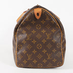 Authentic Louis Vuitton Monogram Speedy 40 M41522 Hand Boston Bag 03E476380011