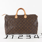 Authentic Louis Vuitton Monogram Speedy 40 M41522 Hand Boston Bag 02E435834425
