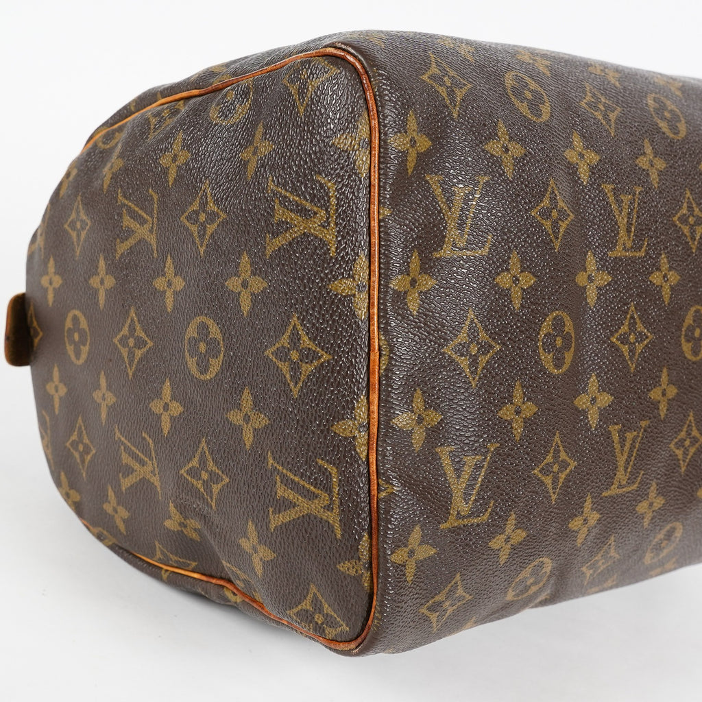 Louis Vuitton Speedy 30 M41526 Monogram Canvas Brown Handbag Used 07A296006031