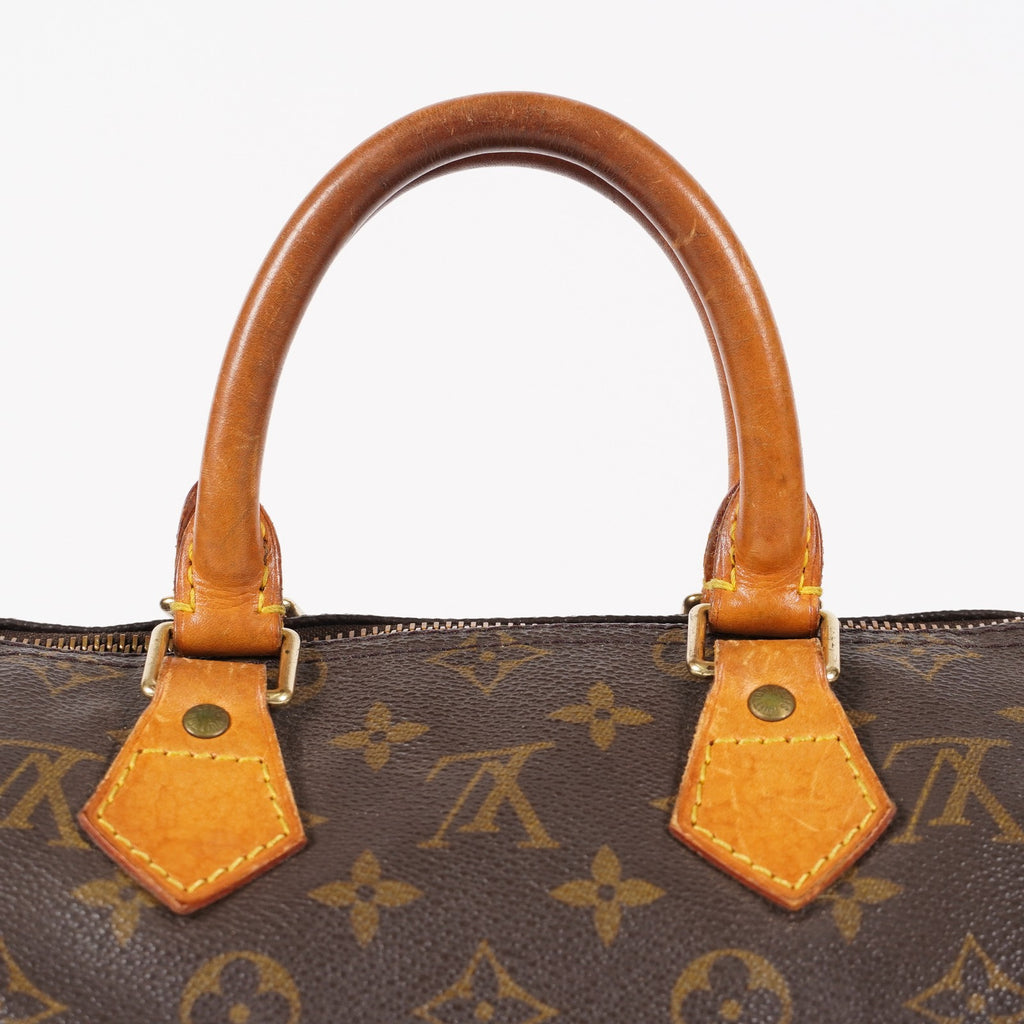 Authentic Louis Vuitton Monogram Speedy 25 Handbag vintage M41528 05E116270016