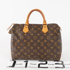 Authentic Louis Vuitton Monogram Speedy 30 M41526 Handbag vintage 03E508030011