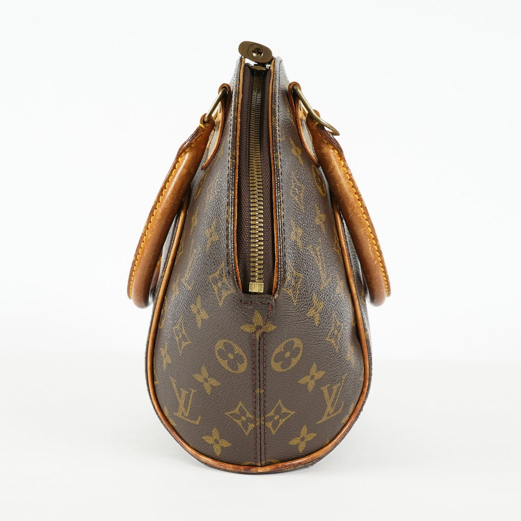 Louis Vuitton Ellipse PM M51127 Monogram Canvas Brown Used Handbag 09A024061209