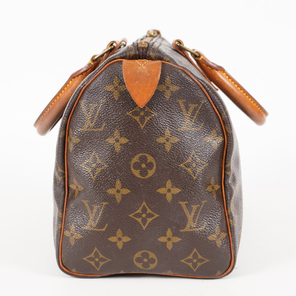 Authentic Louis Vuitton Monogram Speedy 25 Handbag vintage M41528 06E065720010