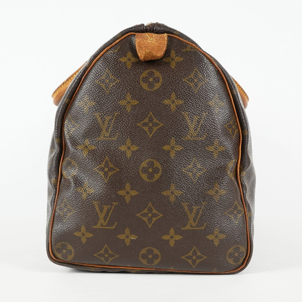 Louis Vuitton Speedy 35 M41524 Monogram Canvas Brown Used Handbag 09E104400011