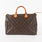 Authentic Louis Vuitton Monogram Speedy 35 M41524 Handbag vintage 02E017810016