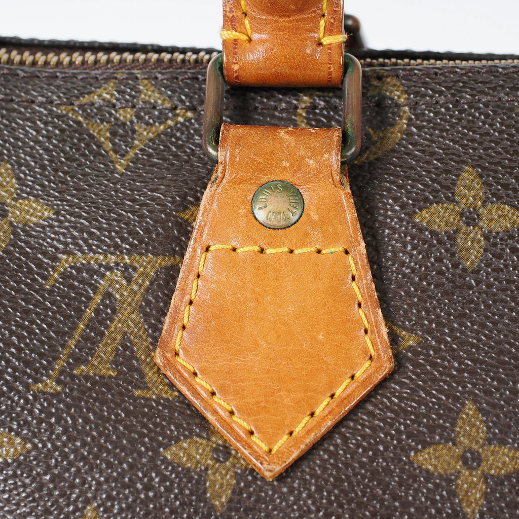 Authentic Louis Vuitton Monogram Speedy 25 Handbag vintage M41528 04A076234807