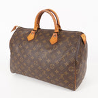 Authentic Louis Vuitton Monogram Speedy 35 Handbag vintage M41524 06E386050002