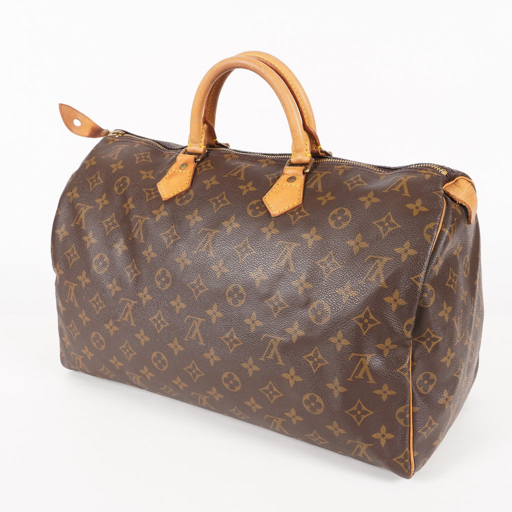 Authentic Louis Vuitton Monogram Speedy 40 Hand Bag vintage M41522 06E516635203